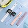 Getino Bands Compatible with Fitbit Sense and Fitbit Versa 3, Soft Waterproof and Durable Classic Silicone Sport Strap, Adjustable Replacement Wristbands for Women Men, Large Small.
