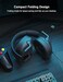 SENZER SG500 Surround Sound Pro Gaming Headset with Noise Cancelling Microphone - Detachable Memory Foam Ear Pads - Portable Foldable Headphones for PC PS4 Xbox One Switch.