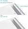 HIIMIEI Acrylic Tissue Box Cover 5. 4x5. 4x5. 4' Tissue Holder Napkin Dispenser for Home Office Restaurant-White.