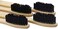 N-amboo Super Hard Toothbrush Bamboo Toothbrush Large Brush Head Manual Toothbrsuh Hard Bristles Pack of 4.