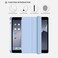 aoub Case for iPad Mini 5 2019, Auto Sleep/Wake Slim Lightweight Trifold Stand Smart Cover, Soft TPU Back Case with Pencil Holder for iPad Mini 5th Generation 7. 9 inch, Sky Blue.