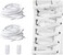 Alegrianan No Tie Shoelaces, Elastic Shoelaces for Adults/Kids，Elastic No Tie Shoe Laces.