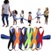 Coobbar Toddler Walking Rope,Colorful Walking Rope for Preschool Daycare School Kids Outdoor Colorful Handles to Keep Children Calm and Line (Holding Loop for 12 Children 2 Teachers.