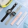 Getino Bands Compatible with Fitbit Sense and Fitbit Versa 3, Soft Waterproof and Durable Classic Silicone Sport Strap, Adjustable Replacement Wristbands for Women Men, Large Small.