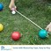 Pointyard 84mm Bocce Ball Set, Outdoor Games for Adults and Family, Backyard Ball Set with 8 PE Bocce Balls1 PallinoCarry BagMeasuring Tape for Kids Teens Beginners.