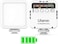 ULANZI VL49 2000mAh LED Video Light w 3 Cold Shoe, Rechargeable Soft Light Panel for DJI OSMO Mobile 3 Pocket Zhiyun Smooth 4 Sony RX100 VII Canon G7X Mark III A6400 6600 Camera GoPro 10 9 8 Vlogging.