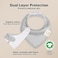 KeaBabies 8-Pack Organic Baby Bandana Drool Bibs &ndash; Stylish Unisex Bandana Bibs - Super Absorbent Bandana Drool Bibs &ndash; Gentle Teething Bibs for Infants - Organic Cotton Baby Bib (Hunter.