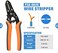 IWISS SN Ratcheting Crimper Tool Set Automotive Focused with 5 Quick Changing Dies for MC4 Connector, InsulatedNon-Insulated Terminal, Open Barrel Dupont Connector, End Sleeve Ferrule.