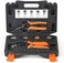 IWISS SN Ratcheting Crimper Tool Set Automotive Focused with 5 Quick Changing Dies for MC4 Connector, InsulatedNon-Insulated Terminal, Open Barrel Dupont Connector, End Sleeve Ferrule.