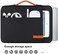 Lacdo 360 Protective 14" Laptop Sleeve Computer Case Portable Bag for HP EliteBook 840、Pavilion X360 / Lenovo IdeaPad、ThinkPad/ASUS ZenBook、VivoBook/Dell Inspiron、Latitude/Acer Notebook, Black.