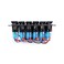 FXC Waterproof Marine Boat Rocker Switch Panel 6 Gang with 3. 1A Dual USB Slot SocketCigarette LighterLED Voltmeter with Power-Save for Car Rv Vehicles Truck (6 Gang Blue LED(6 Blue.