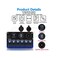 FXC Waterproof Marine Boat Rocker Switch Panel 6 Gang with 3. 1A Dual USB Slot SocketCigarette LighterLED Voltmeter with Power-Save for Car Rv Vehicles Truck (6 Gang Blue LED(6 Blue.