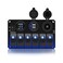 FXC Waterproof Marine Boat Rocker Switch Panel 6 Gang with 3. 1A Dual USB Slot SocketCigarette LighterLED Voltmeter with Power-Save for Car Rv Vehicles Truck (6 Gang Blue LED(6 Blue.