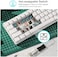 RK ROYAL KLUDGE RK68 Wireless Hot Swappable 65% Mechanical Keyboard, 68 Keys Compact BT5. 0 Gaming Keyboard with Stand-Alone Arrow/Control Keys, Tactile Brown Switch.