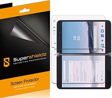 Supershieldz (3 Packfor Microsoft Surface Duo Screen Protector, (3 Left Screen and 3 Right ScreenAnti Glare and Anti Fingerprint (MatteShield.