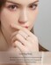 JZWUYAN Hug Ring Sterling Silver Adjustable - White Gold/18K Gold/Rose Gold Plated Couple Hug Ring Hugging Rings for Women Mens Wedding Band Rings Believe In You Like I Do Hand Ring Jewelry for Teen G