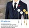 Oubaka 60Pcs Flat Round Tray Lapel Pin,Stainless Steel Safety Pins Stick Pins Brooch Pin Needle Suit Tie Hat pin Scarf Badge for DIY Costume Jewellery Making Accessories.
