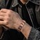 MagEnergy Copper Bracelet for Men 99. 9% Pure Copper Magnetic Bracelet with Powerful Neodymium Magnets Adjustable Box Gift Magnetic Field Therapy Jewelry（Sizing Tool.