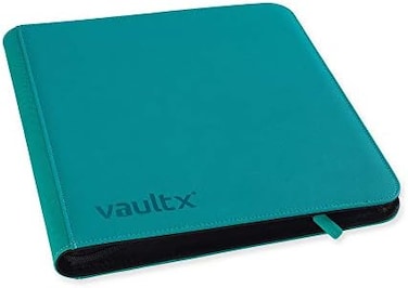 Vault X Premium eXo-Tec Zip Binder - 12 Pocket Trading Card Album Folder - 480 Side Loading Pocket Binder for TCG.