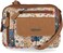 MultiSac Womens Zippy Triple Compartment Crossbody Bag Cross Body.
