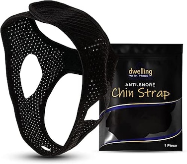 Dwelling With Pride Anti Snore Chin StrapAnti-Dry Mouth Chin Strap for CPAP UsersStop NoiseSnoreless Sleeping Solution for Men and WomenBreathing Aid for Snoring.