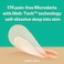 Peach Slices Microdart-Hydrocolloid Fast Acting Deep Blemish Acne Patches - Set of 9.