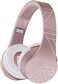 PowerLocus Bluetooth Headphones Over Ear, Bluetooth Headphone Rose Gold, Wireless Headphones Foldable, Hi-Fi Stereo, Soft Memory Foam Earmuffs, Built-in MicWired Mode for iPhone,Android,PC,Laptops.