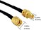 OLOEY 1m 3ft Cable RP-SMA Coaxial Extension Cable Male to Female Connector for Wireless LAN Router BridgeCellular Antenna, Not for TV-2pack.