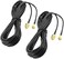 OLOEY 1m 3ft Cable RP-SMA Coaxial Extension Cable Male to Female Connector for Wireless LAN Router BridgeCellular Antenna, Not for TV-2pack.