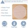 YQL Hamburger Patty Paper Round 5. 5 Inch, Set of 200, Non Stick Patty Paper Sheets for Burger Press, Patty Serperate and Cake Baking(4. 5/6/7/8/9/10/12inch Available.