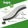 Kaps 6 Pair Pack Anti Odour Shoe Insoles Set With Odor Eating CharcoalShoe InsertsKaps Odour StopCut to Size.