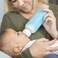 Dr. Brown's Narrow 100% Silicone Baby Bottle Sleeve, Blue, 8oz.