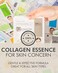 DERMAL 48 Combo Pack Collagen Essence Korean Face Mask - Hydrating and Soothing Facial Mask with Panthenol - Hypoallergenic Self Care Sheet Mask for All Skin Types - Natural Home Spa Treatment Mask.