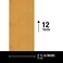 Dura-Gold Premium - 220 Grit Gold - HookLoop Backing Longboard Continuous Sandpaper Roll, 2-3/4" Wide, 12 Yards Long - For AutomotiveWoodworking Air File Long Board Sanders, Hand Sanding Blocks.
