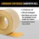 Dura-Gold Premium - 220 Grit Gold - HookLoop Backing Longboard Continuous Sandpaper Roll, 2-3/4" Wide, 12 Yards Long - For AutomotiveWoodworking Air File Long Board Sanders, Hand Sanding Blocks.