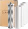 Miniwell Shower Filter 720-Plus with replaceable cartridges, shower head filter with Double Filters, remove 99% chlorine (z-Replacement-41 Filters.