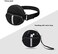 Soicpic CD Player Case, Waterproof Fanny Pack with Wristlet Hand Strap, Black, 6. 5 inches.
