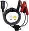 SCCKE 12FT/3.66m 14AWG 20A 12V 24V مقبس ولاعة سجائر أنثى للسيارة إلى موصل مشابك تمساح للبطارية، كابل شحن تمديد بمشبك بطارية السيارة مع فيوز 20 أمبير.