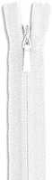Lakesstory 30" Invisible Nylon Bridal Gown Zipper White 30 inch Zip for Sewing Craft.