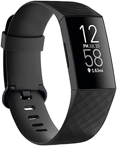 Yuuol Replacement Bands Compatible with Fitbit Charge 4 / Fitbit Charge 3 Bands for Women Men, Silicone Fitness Sport Wristbands for Women Men Small Large.