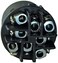 Wixine 4Pcs 8 Pole Conductor Pin Speakon Compatible PA Speaker Wire Cable end Connector Plugs.
