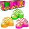 Just Play Slinky the Original Walking Spring Toy, Plastic Slinky 3-Pack, Multi-color Neon Spring Toys, Kids Toys for Ages 5 Up.