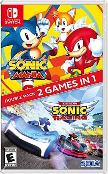 لعبة SEGA Sonic Mania و Sonic Team Racing (نينتندو سويتش، SMTSR-77019-3).