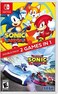 لعبة SEGA Sonic Mania و Sonic Team Racing (نينتندو سويتش، SMTSR-77019-3).