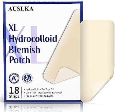 AUSLKA Large Blemish Pimple Patches XL (18 Strips.