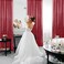 Pufogu 2&times;8FT-2PCS Burgundy Red Sequin Backdrop Curtains Panels, Photography Backdrop Glitter Curtains Fabric Background for Christmas Wedding Party Decor.