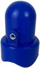 Bbrand Large Trampoline Enclosure Pole Caps with Screw-in Bolts, Only Fit for Poles 1. 5 Inch Diameter, 6 Piece, Blue.