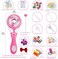 Oradrem Easy Automatic Hair Decoration Braider Styling DIY Tool Electric Hairstyle Tool Gifts Beauty Fashion Salon Toy Kits For Teen Girls.