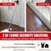 SECURITYMAN 2 in 1 Adjustable Door Security BarSliding Glass Door Lock Bar - Constructed of High Grade Iron - Door Jammer Stick, Perfect for HomeApartment Security - Door Stoppers Security Bar.