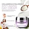Azure Cosmetics CollagenHyaluronic Anti Aging Day Cream - Hydrating, RenewingToningReduces Wrinkles, CreasesFine LinesLocks in Moisture Revitalizing SkinMade in Korea - 50mL.